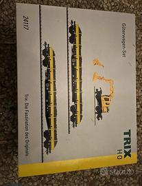 Treni h0 da cantiere trix