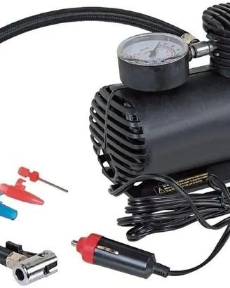 Compressore Aria Portatile Auto 300PSI 12V Bici