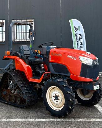 TRATTORE - KUBOTA NB 23 - SEMICINGOLATO