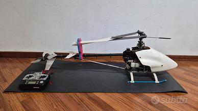 elicottero rc completo a scoppio