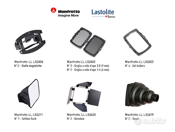 KIT Flash accessori Speedlite Manfrotto - Rogue