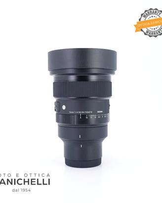Sigma 15 f/1.4 DG DN Art (E-Mount) Usato (G729)