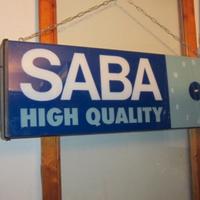 Insegna luminosa - bifacciale Saba