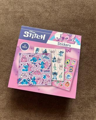 Blocco di adesivi Disney Stitch & Angel - 12 Fogli