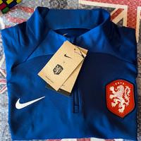 Maglia sportiva nike blu olanda