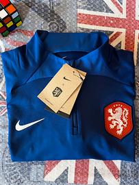 Maglia sportiva nike blu olanda