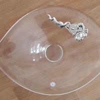 Soprammobile in argento e cristallo