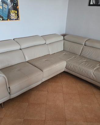 Divano in pelle Natuzzi
