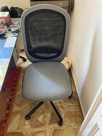 Sedia da scrivania ergonomica regolabile