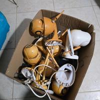 7 telecamere 360 ip con alimentatori 