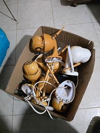 7 telecamere 360 ip con alimentatori 