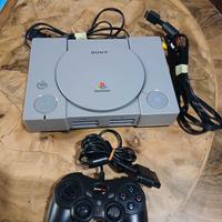 Playstation 1 con pad e cavi