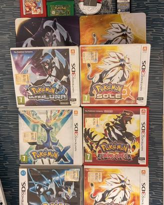 Lotto giochi pokemon