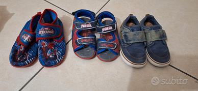 spiderman e mocassino geox