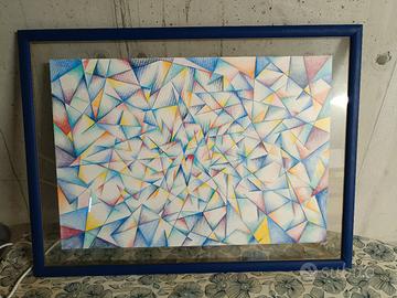 quadro con giochi cromatici 