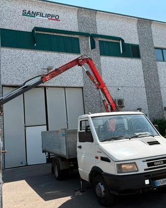 Iveco Daily 35 Ribaltabile + Gru Fassi F20