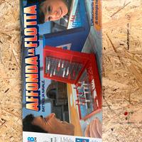Affonda la flotta Battaglia navale 3D Vintage .