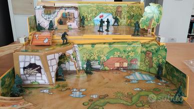 Valigetta playset militare vintage  PEZZO RARO