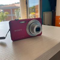 fotocamera sony cyberg-shot fucsia