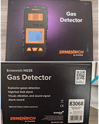 Gas Detector - Rilevatore di Gas Ermenrich NG35