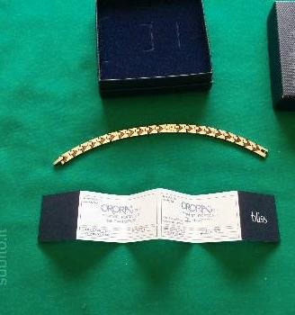 BLISS - bracciale da uomo in acciaio e diamante