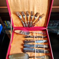 Set Posate Argento 1000 Vintage Anni 60/70