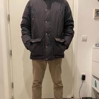 Parka Carhartt Trapper blu navy tgL
