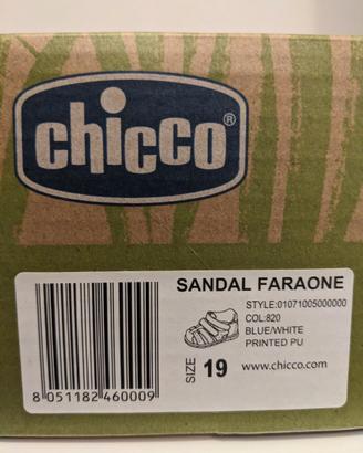 Sandali Chicco Mod. Sandal Faraone - Tg19