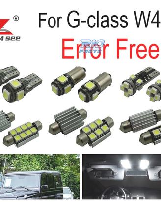 KIT 13 LAMPADE LED INTERNE MERCEDES CLASSE G W463 