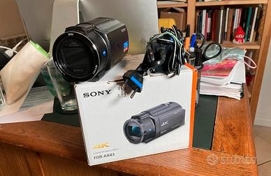 Telecamera Sony FDR AX43 A nuova