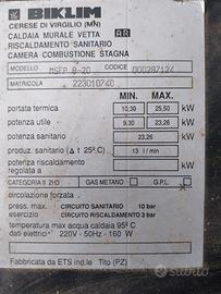 Ricambi caldaia Biklim