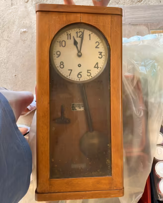 Orologio a Pendolo fratelli solari 1947(ferrovia)