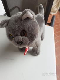 peluche trudi gatto grigio