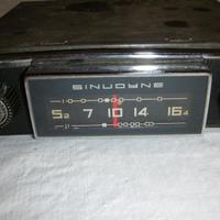 Autoradio Sinudyne vintage anni 60