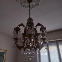 Lampadari abat-jour con veri cristalli