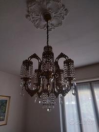 Lampadari abat-jour con veri cristalli