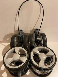 Ruote Anteriori e Posteriori per Trio CAM