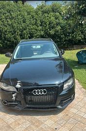 audi A4 b8 2000 TDi 143 cv 2009 incidentata.  