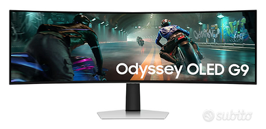 Monitor Gaming Odyssey OLED G9 - G93SC da 49'' Dua
