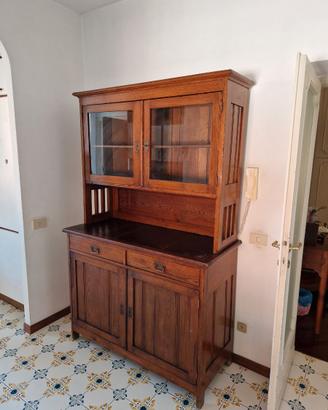credenza stile arte povera