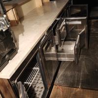 Banco Frigo Stitek 2,5m con Rivestimento e Piano