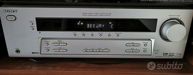 sony str de-495 radioamplificatore home teatre