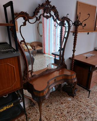 Mobile antico - console - toletta  + Attaccapanni