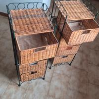 cassettiera portaoggetti 