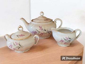 Servizio in porcellana cecoslovacca