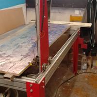 pantografo cnc a filo caldo per taglio 2d completo