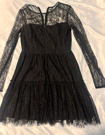 Abito Guess nero in pizzo