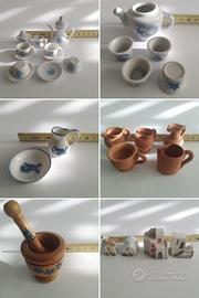 Miniature per presepe o casa di bambola