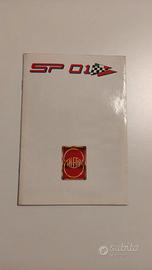 libretto uso e manutenzione  GILERA SP01 