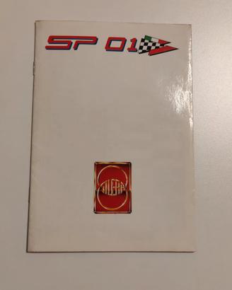 libretto uso e manutenzione  GILERA SP01 